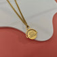 Arabic 18K Gold Plated Destiny Necklace- What is meant for you will reach you even if its is beneath two mountains & what isn't meant for you